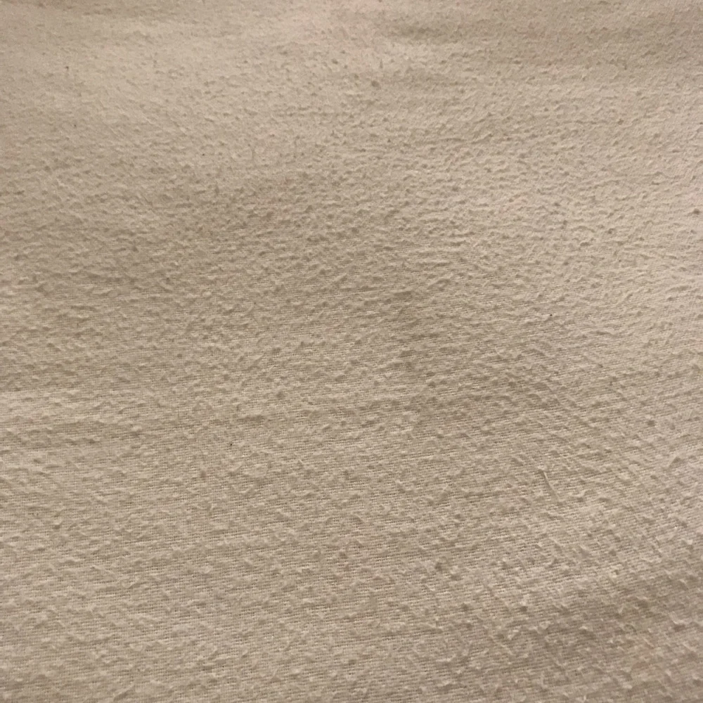 Vintage Cream Cotton Flannel Pillow Cases
